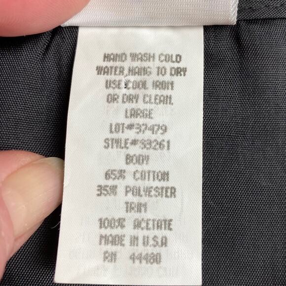 VTG 90’s Snowman Christmas Winter Tapestry Vest Size Large - Picture 5 of 5